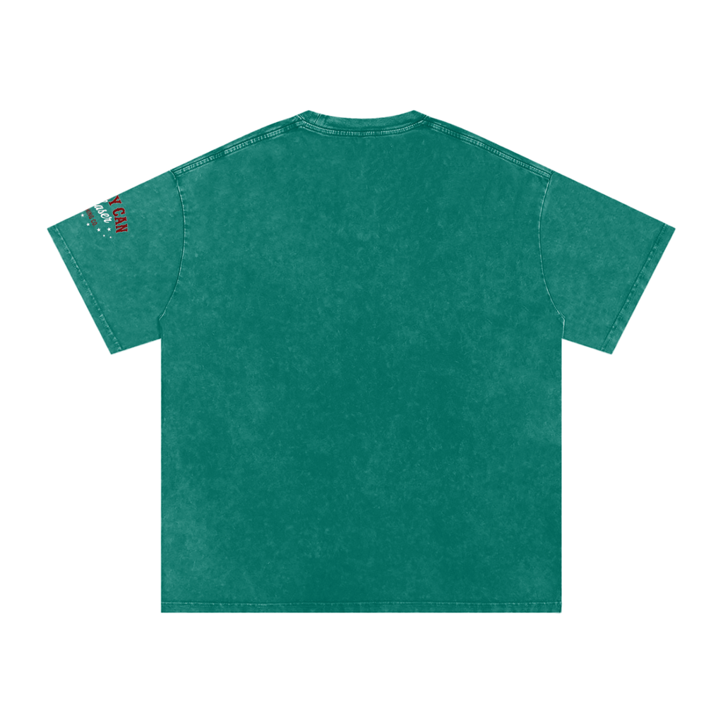 Barrel Betty Snow Washed Oversized Cotton T-Shirt