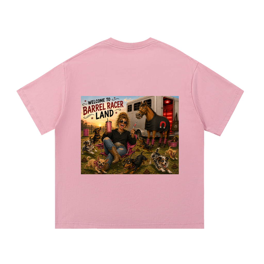 Barrel Racer Cotton T-Shirt