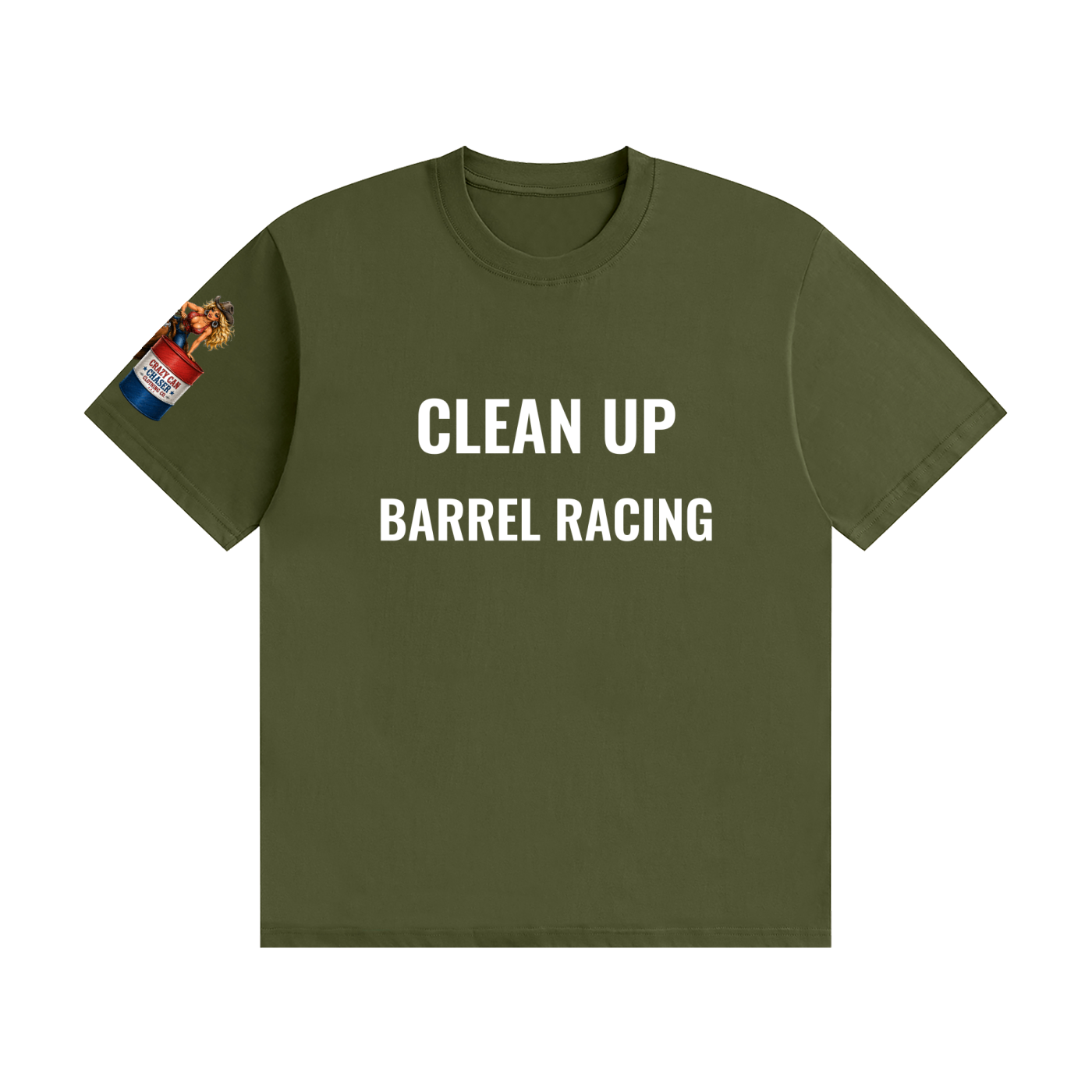 CLEAN IT UP Unisex Seamless Cotton T-Shirt