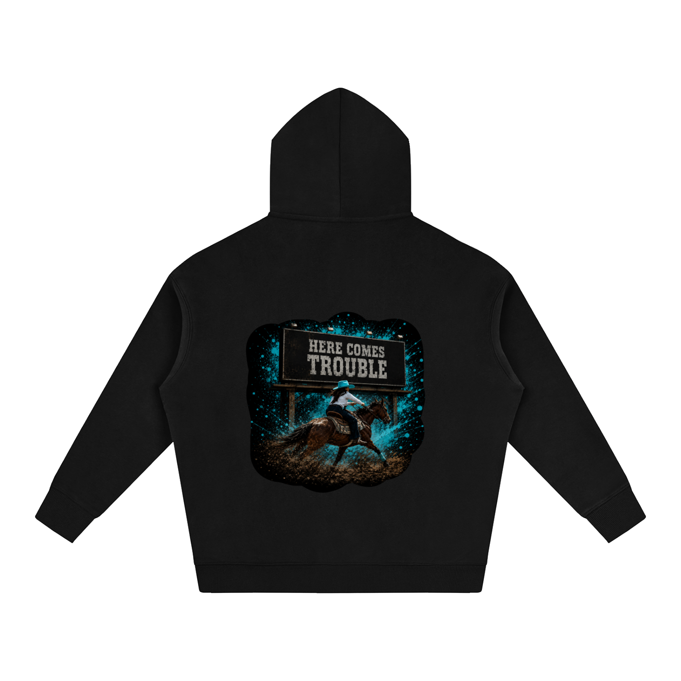 Here Comes Trouble Hoodie