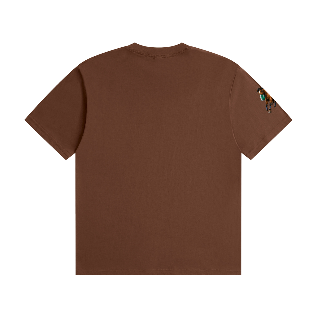 FAST HORSE Unisex Seamless Cotton T-Shirt