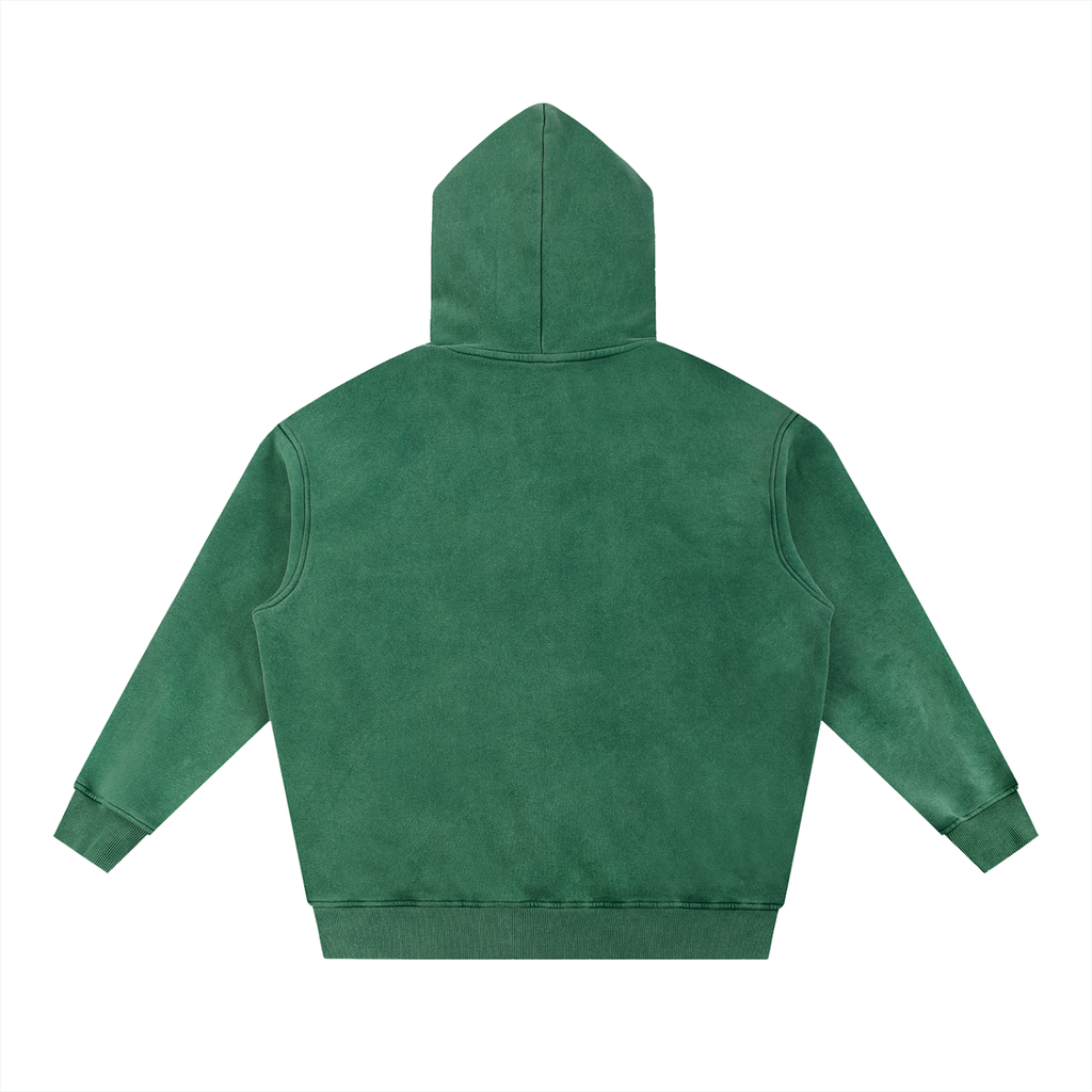 Ask Me How Fast Snow Wash Fleece Oversize Hoodie