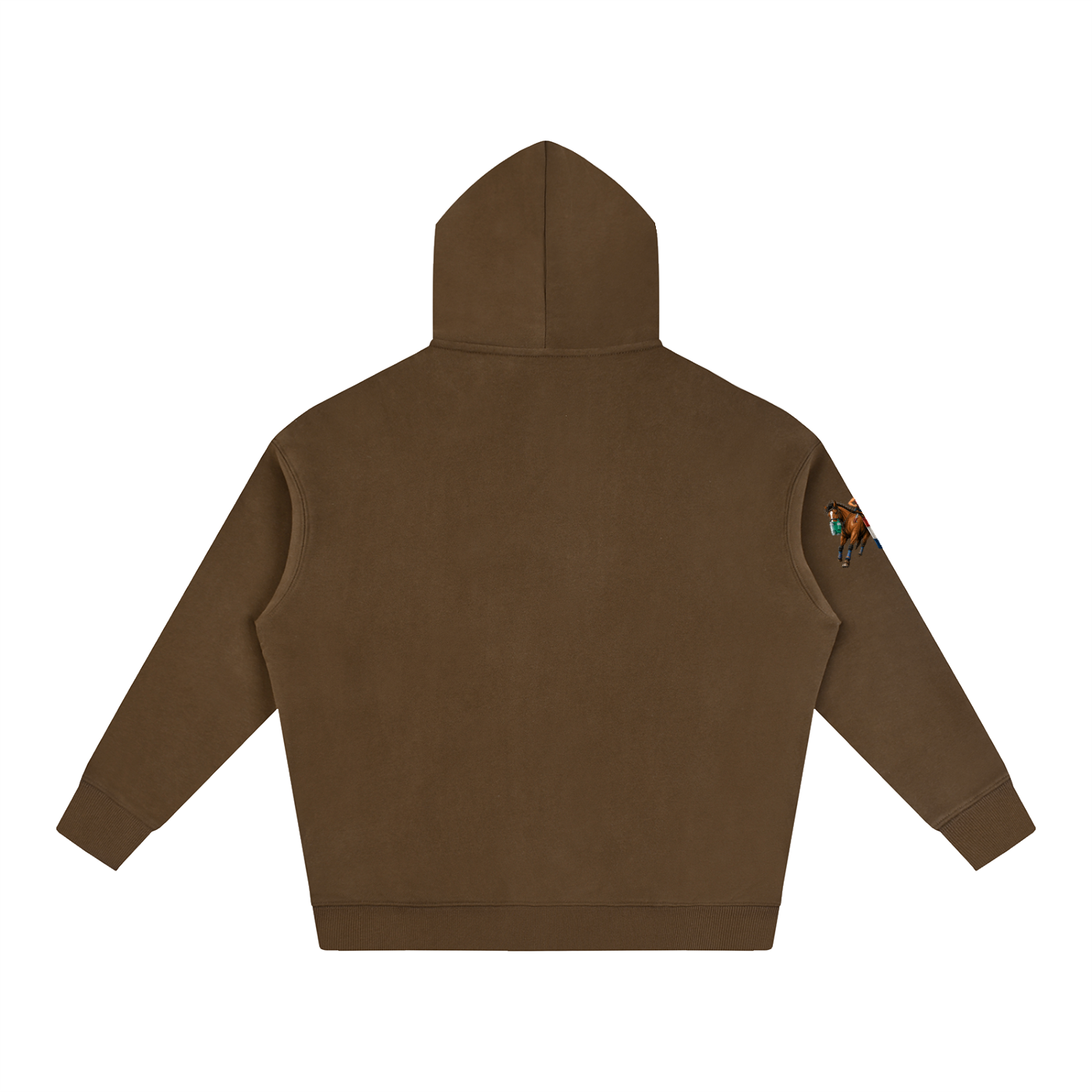 FAST HORSE Oversize Fleeced Hoodie