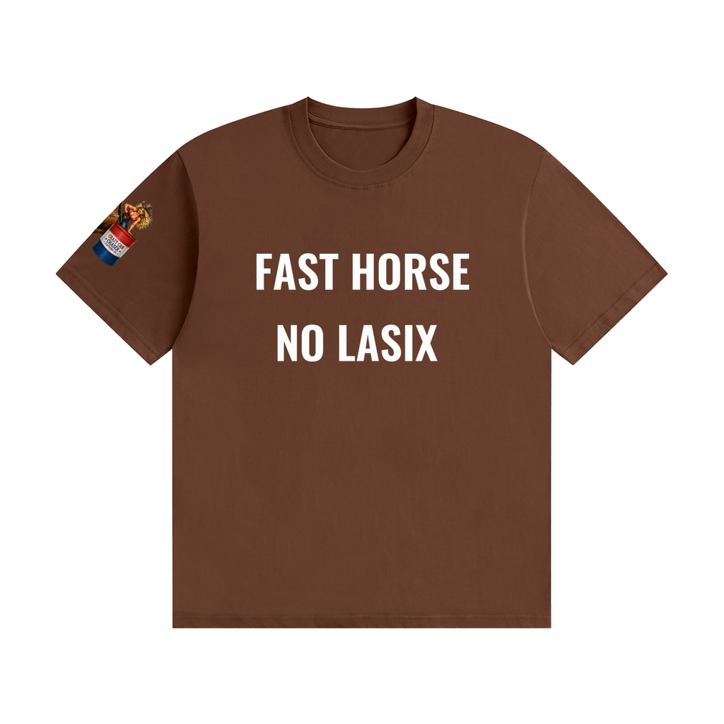 FAST HORSE Unisex Seamless Cotton T-Shirt