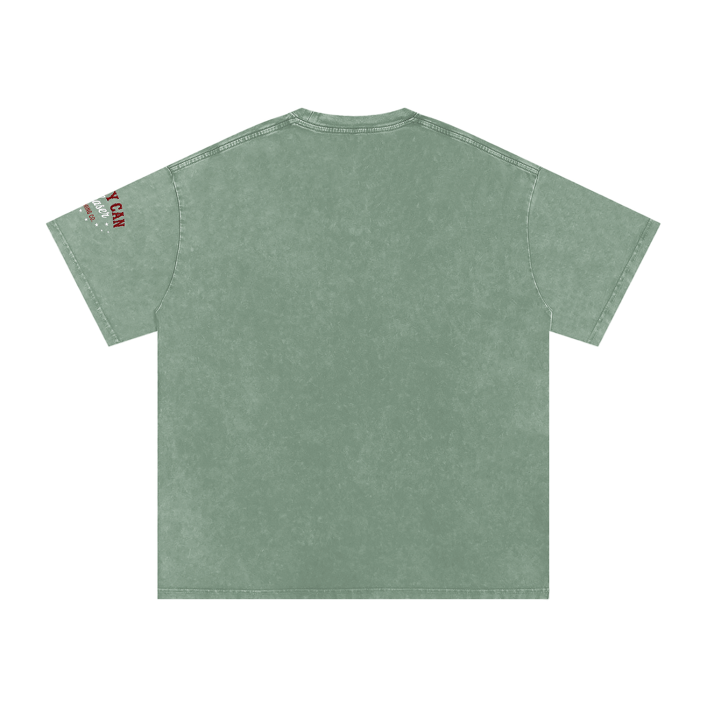 Barrel Betty Snow Washed Oversized Cotton T-Shirt