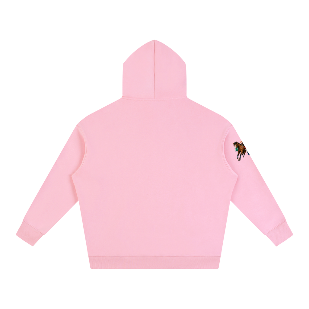 FAST HORSE Oversize Fleeced Hoodie