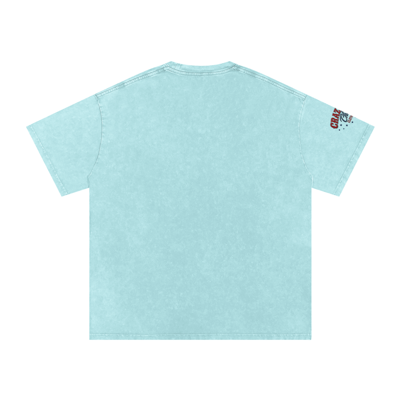 LIKE A BARREL HORSE Snow Washed Oversized Cotton T-Shirt
