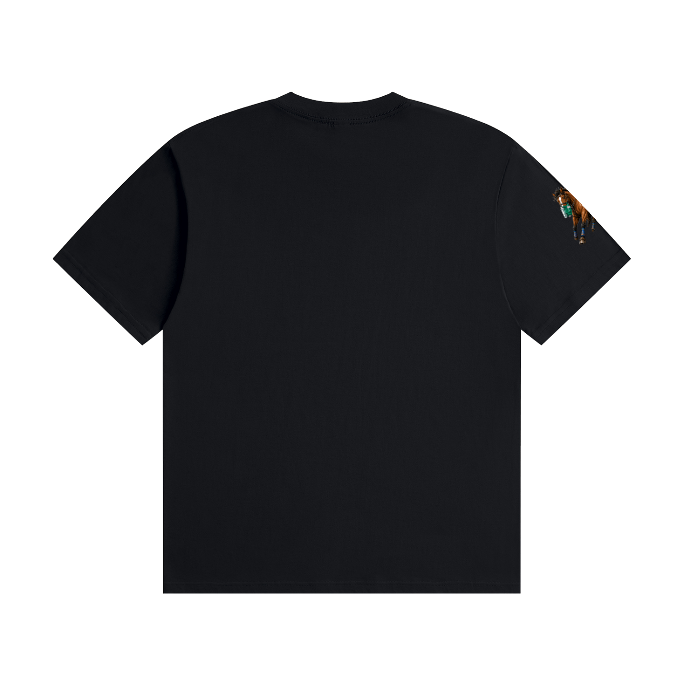 FAST HORSE Unisex Seamless Cotton T-Shirt