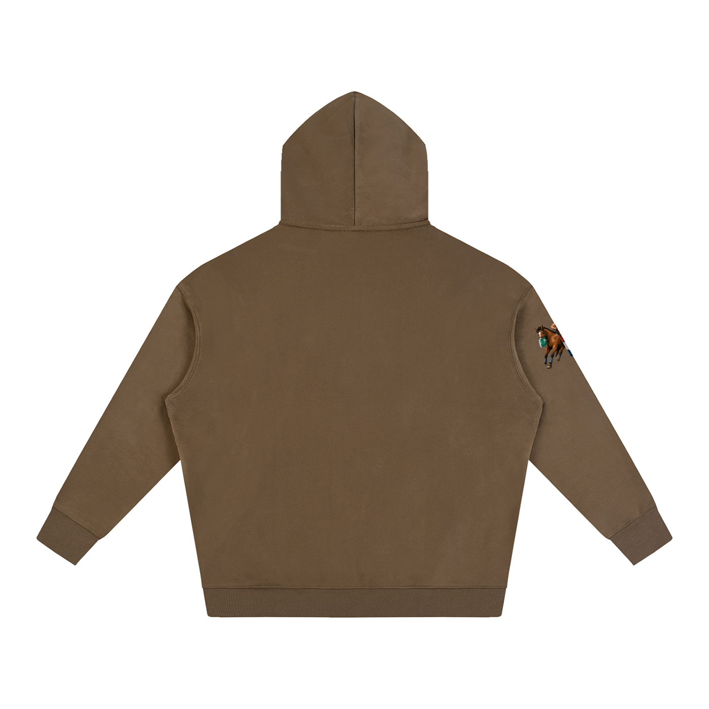 FAST HORSE Oversize Fleeced Hoodie