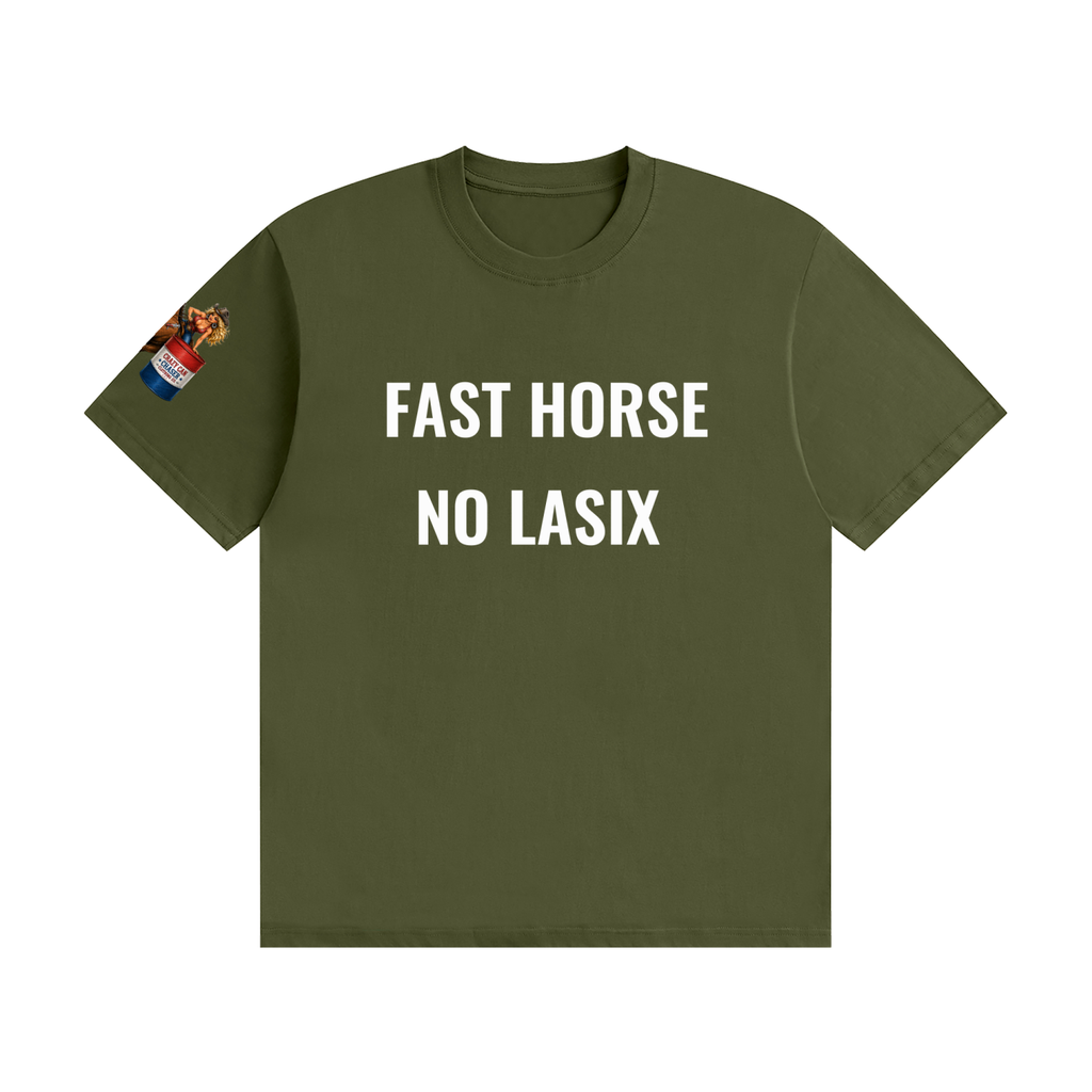 FAST HORSE Unisex Seamless Cotton T-Shirt