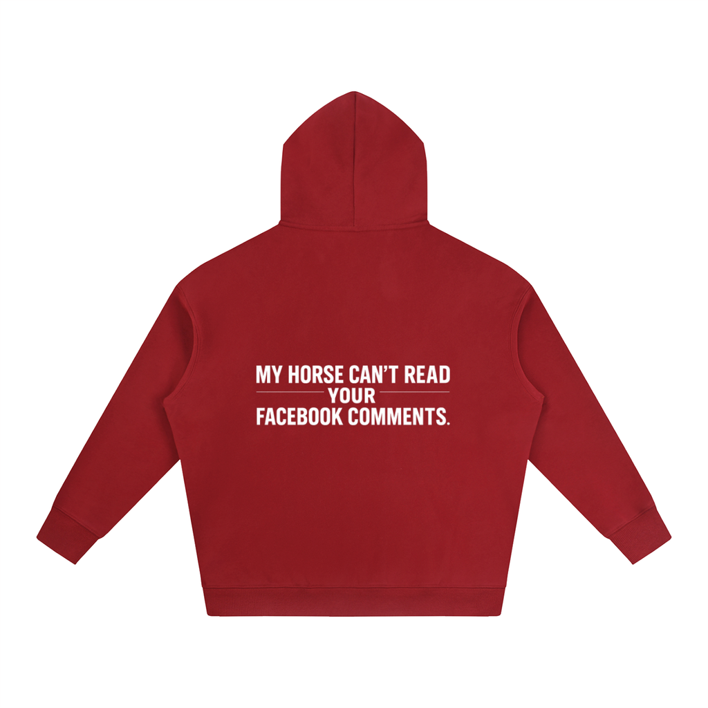My Horse Can't Read Hoodie