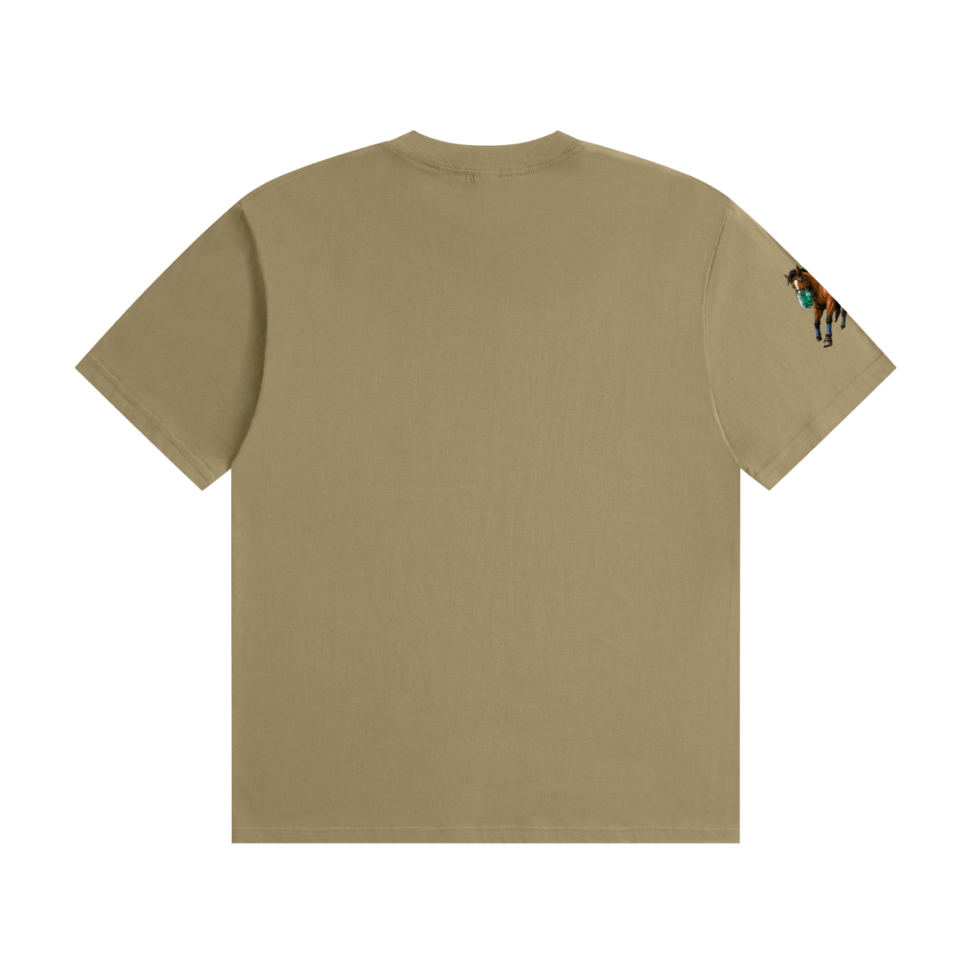 FAST HORSE Unisex Seamless Cotton T-Shirt
