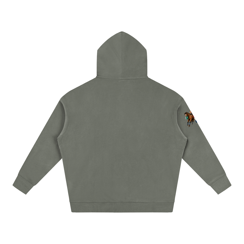 FAST HORSE Oversize Fleeced Hoodie