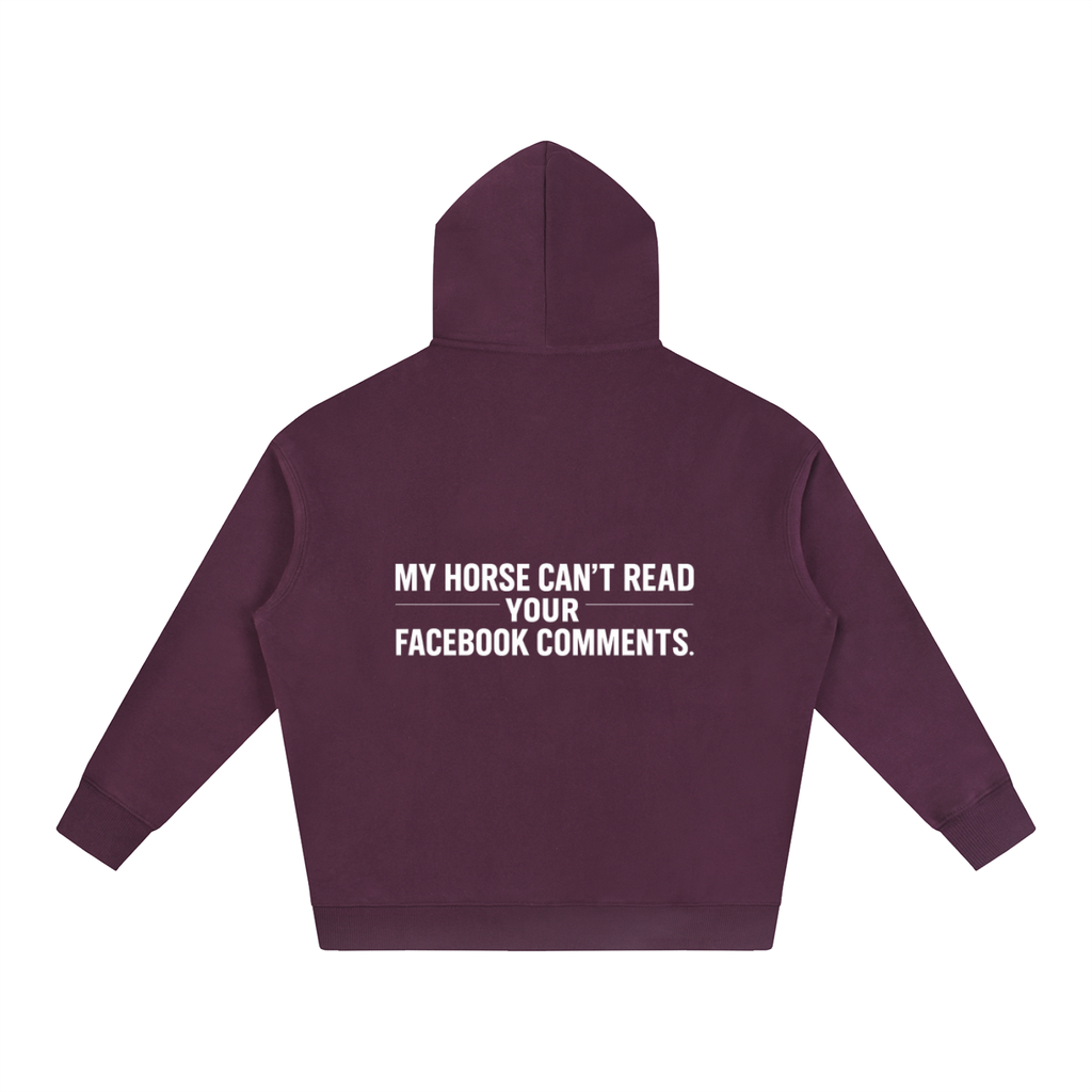 My Horse Can't Read Hoodie