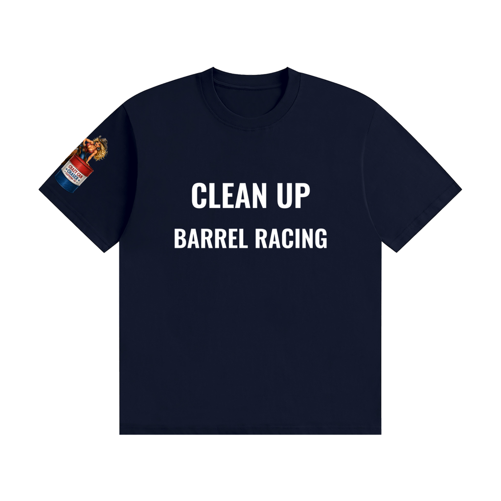 CLEAN IT UP Unisex Seamless Cotton T-Shirt
