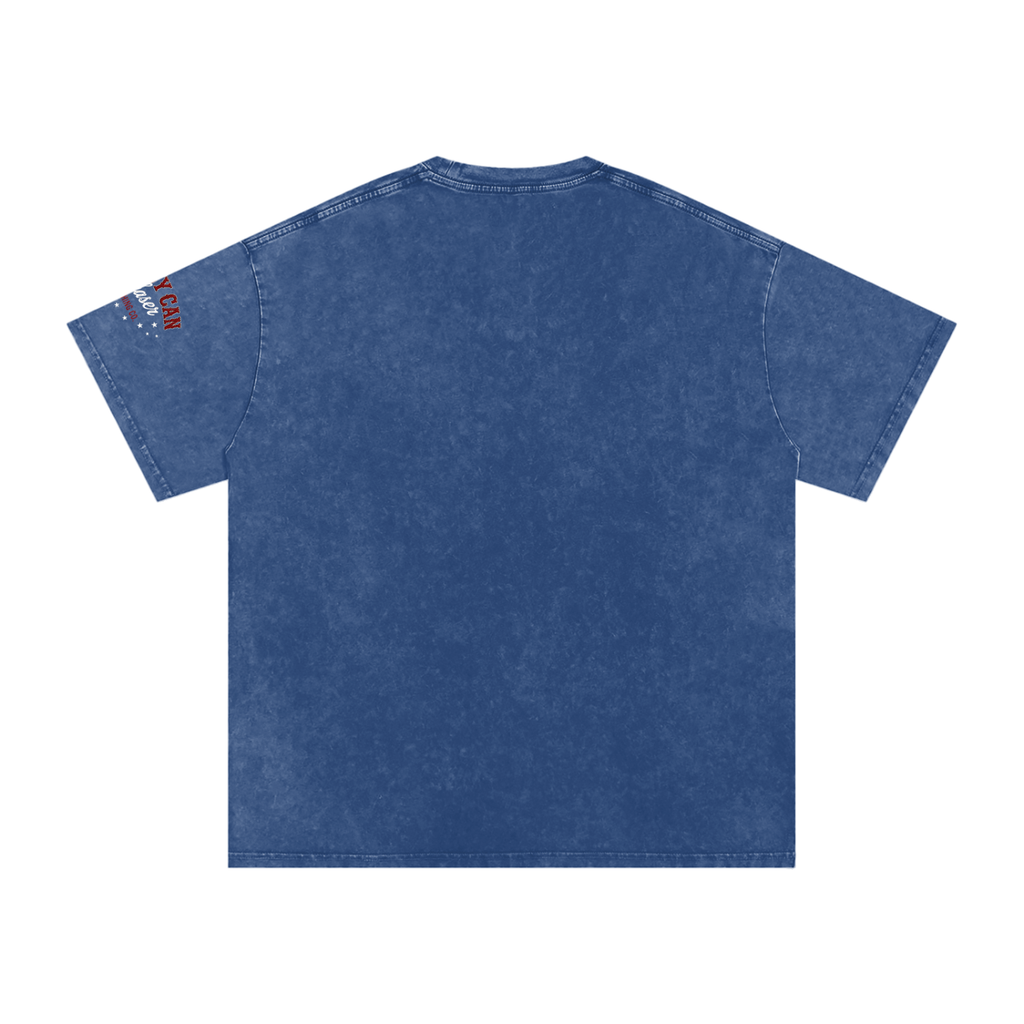 Barrel Betty Snow Washed Oversized Cotton T-Shirt