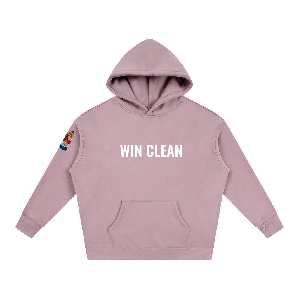 WIN CLEAN Oversize Fleeced Hoodie