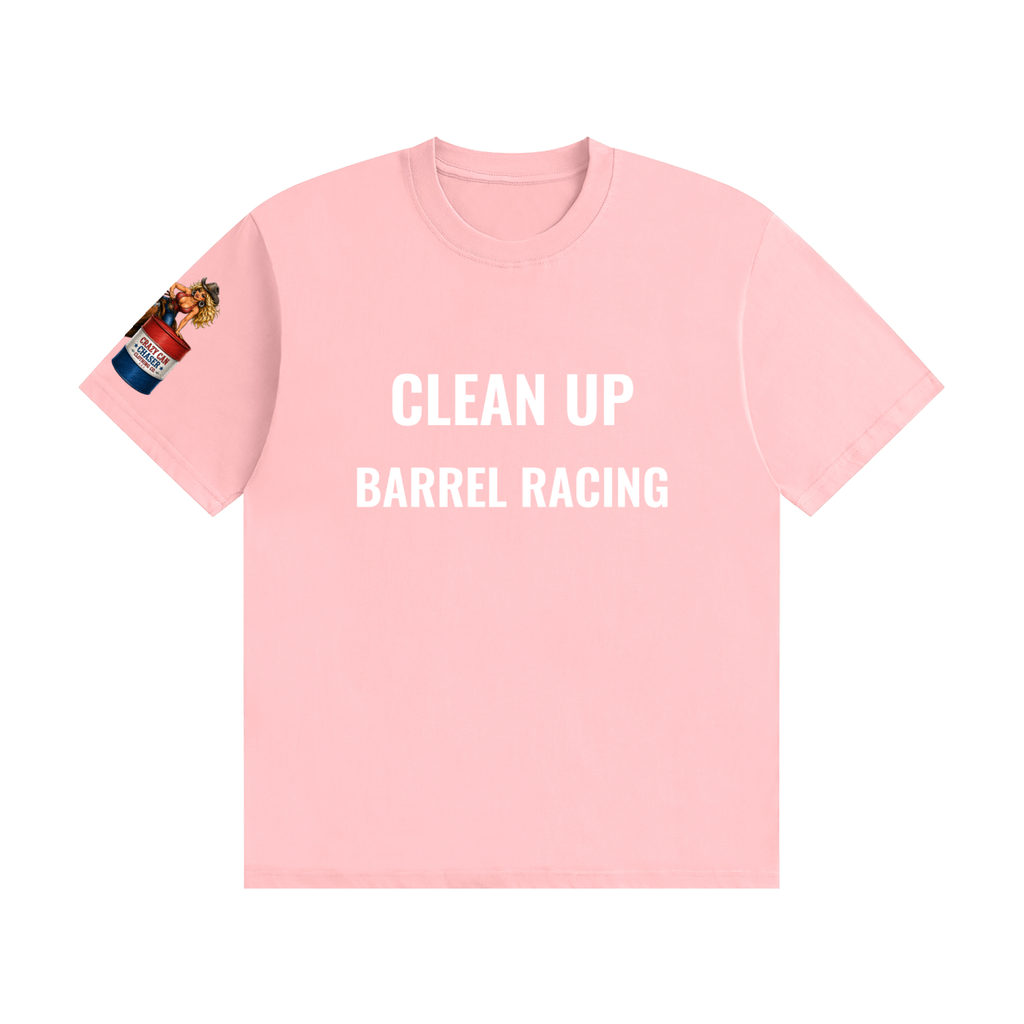 CLEAN IT UP Unisex Seamless Cotton T-Shirt