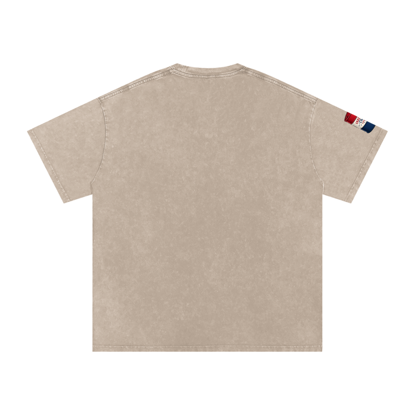 That's Weird Snow Washed Oversized Cotton T-Shirt