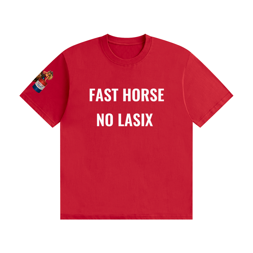 FAST HORSE Unisex Seamless Cotton T-Shirt