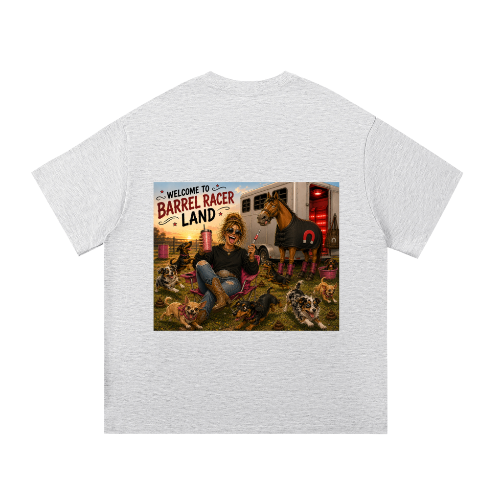 Barrel Racer Cotton T-Shirt
