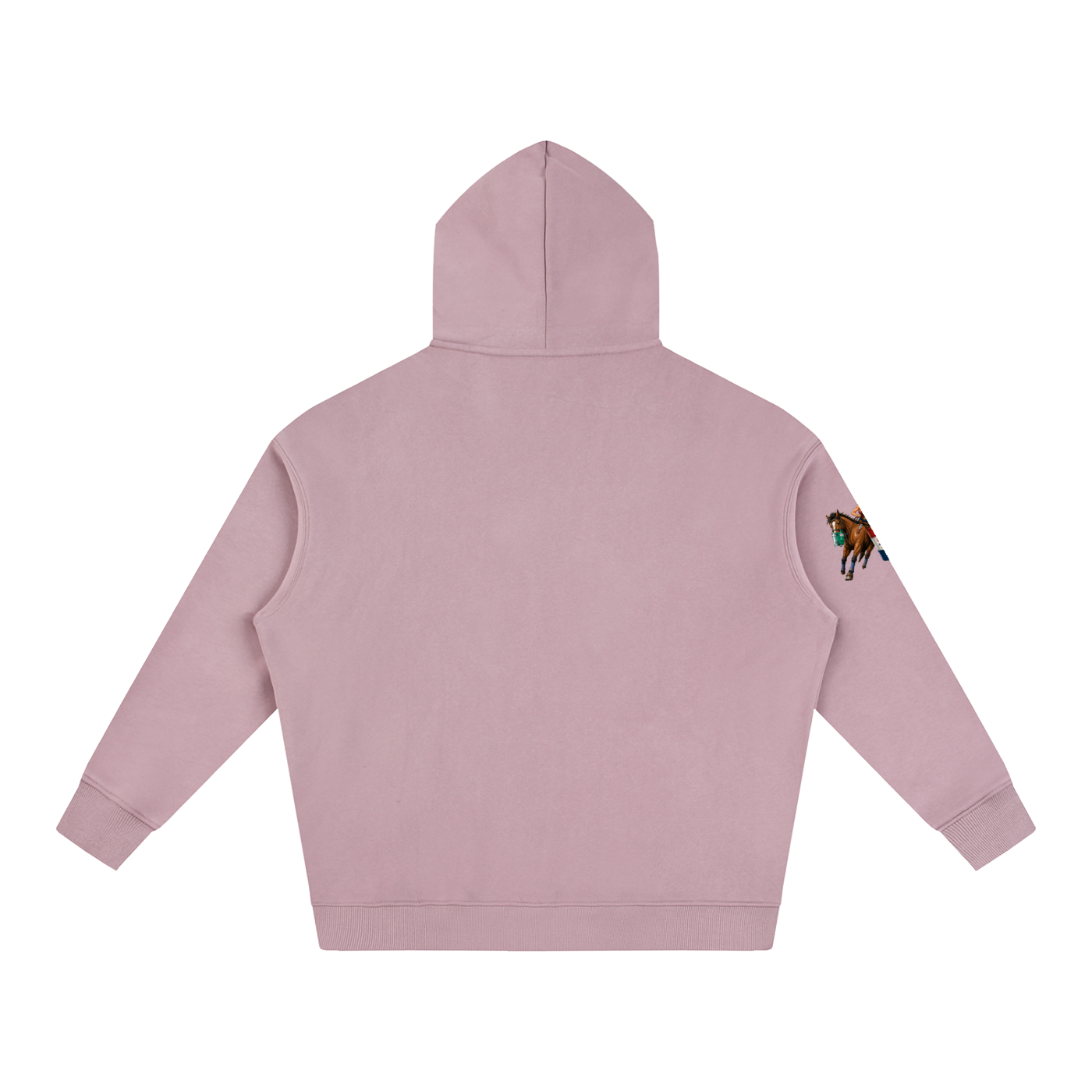 CLEAN IT UP Oversize Fleeced Hoodie