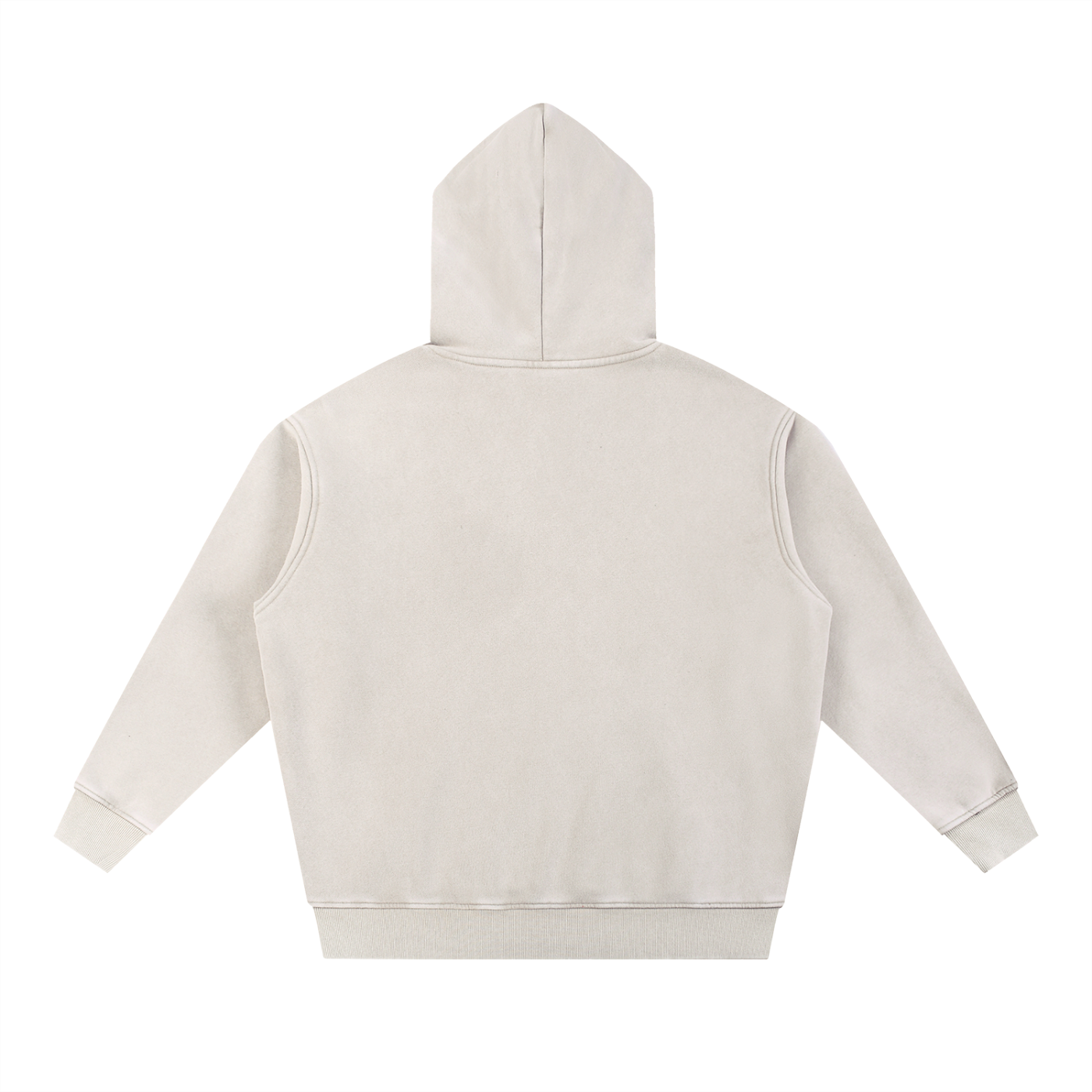 Ask Me How Fast Snow Wash Fleece Oversize Hoodie