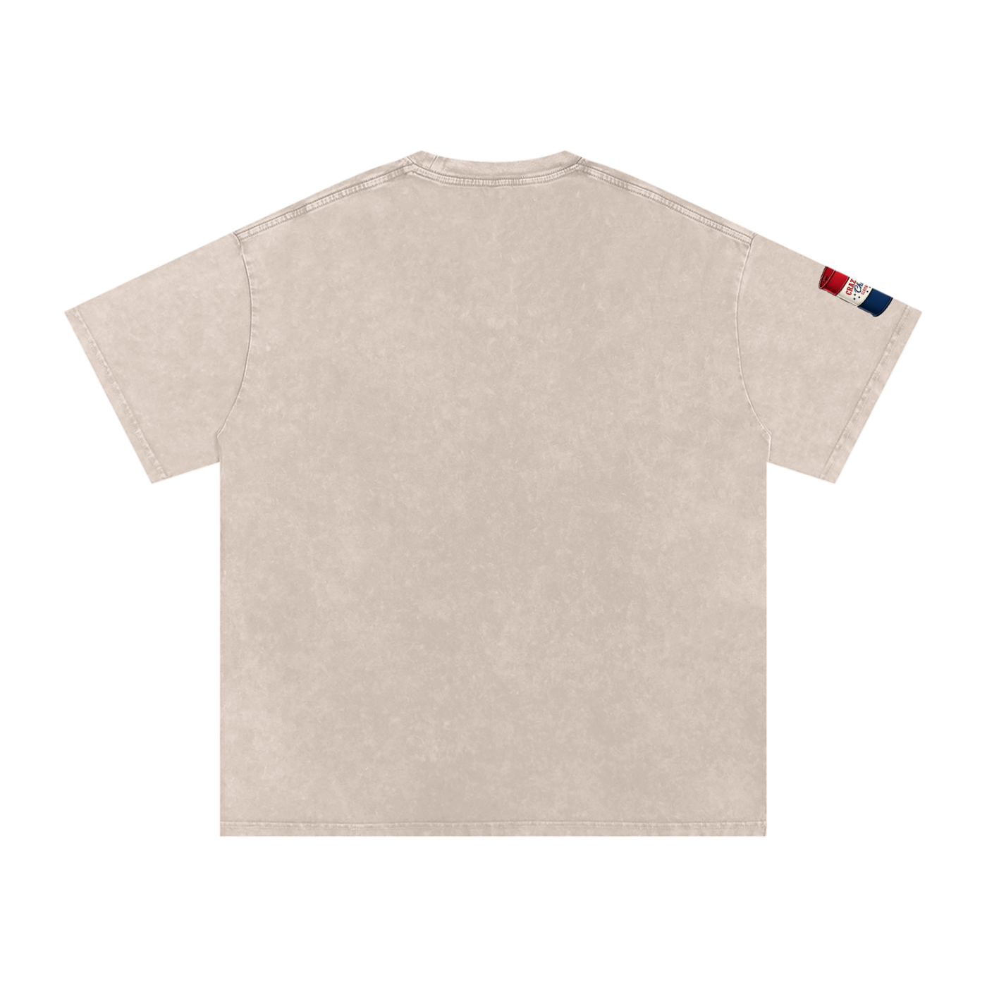 That's Weird Snow Washed Oversized Cotton T-Shirt