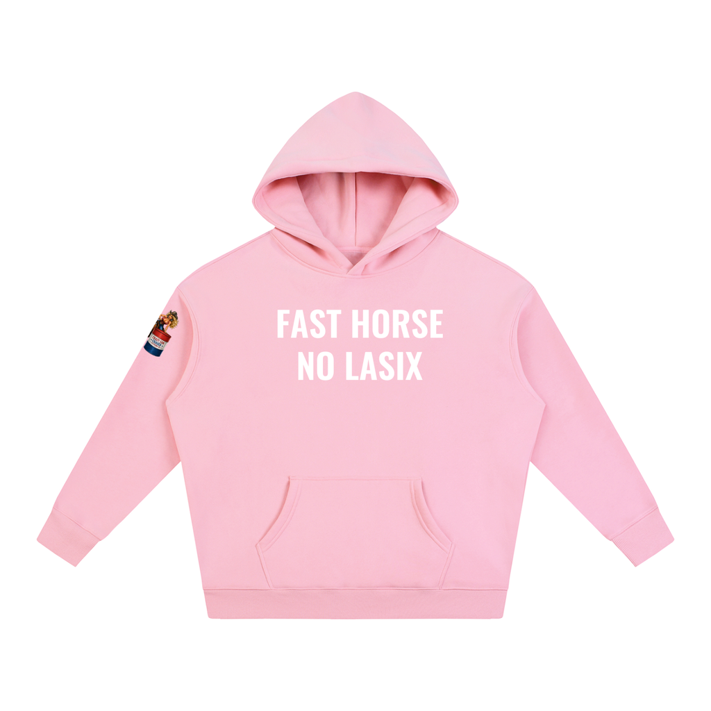 FAST HORSE Oversize Fleeced Hoodie