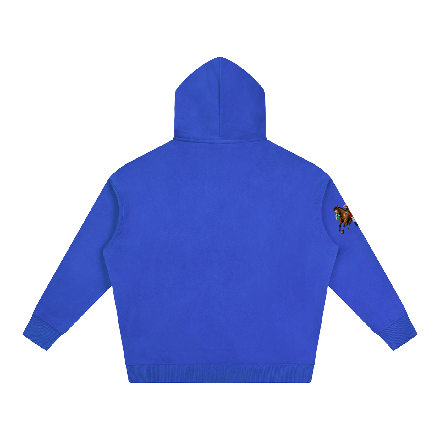 CLEAN IT UP Oversize Fleeced Hoodie