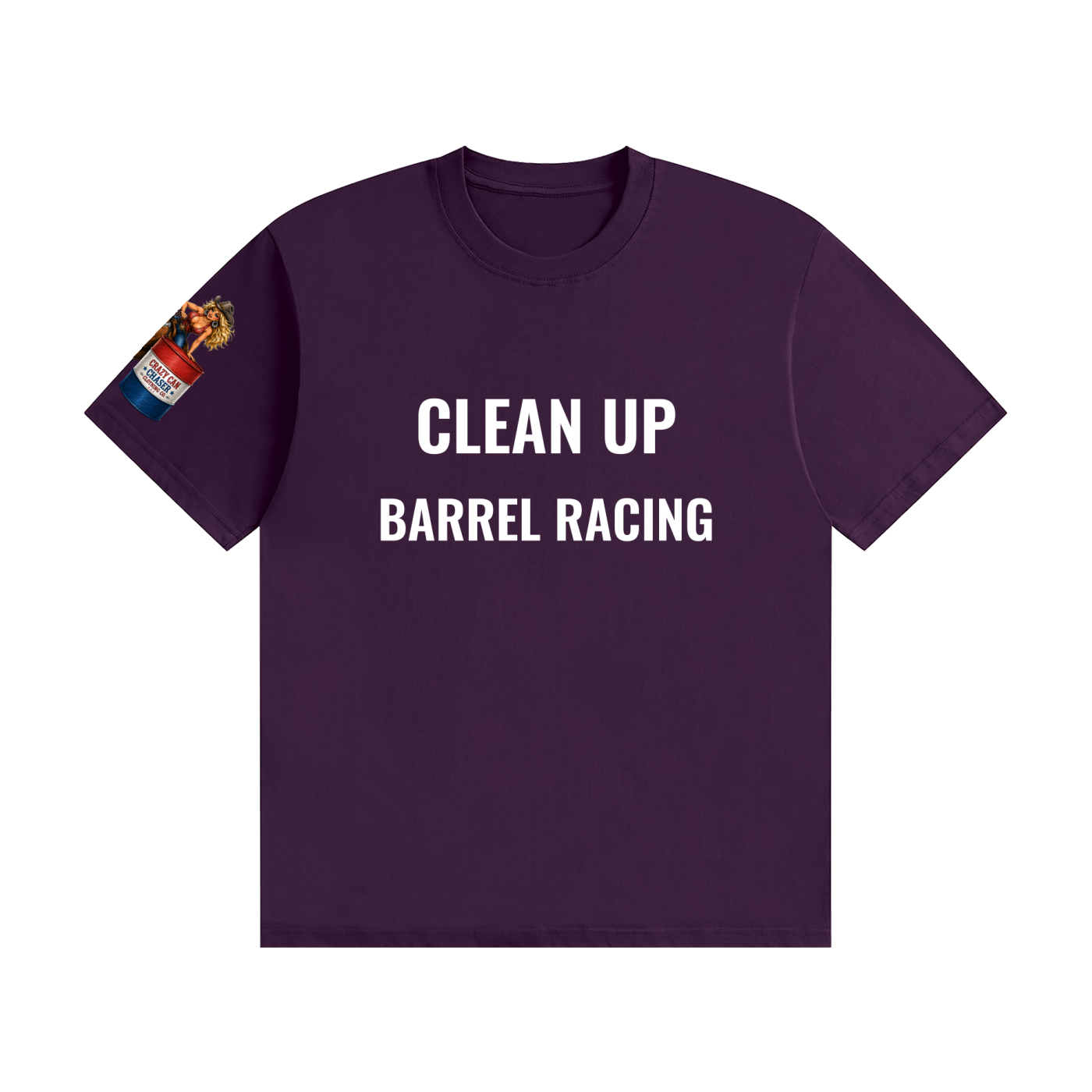 CLEAN IT UP Unisex Seamless Cotton T-Shirt