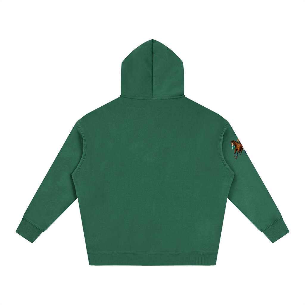 FAST HORSE Oversize Fleeced Hoodie