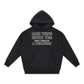 Look Who Essential Oversized Boxy Fit Fleece Hoodie