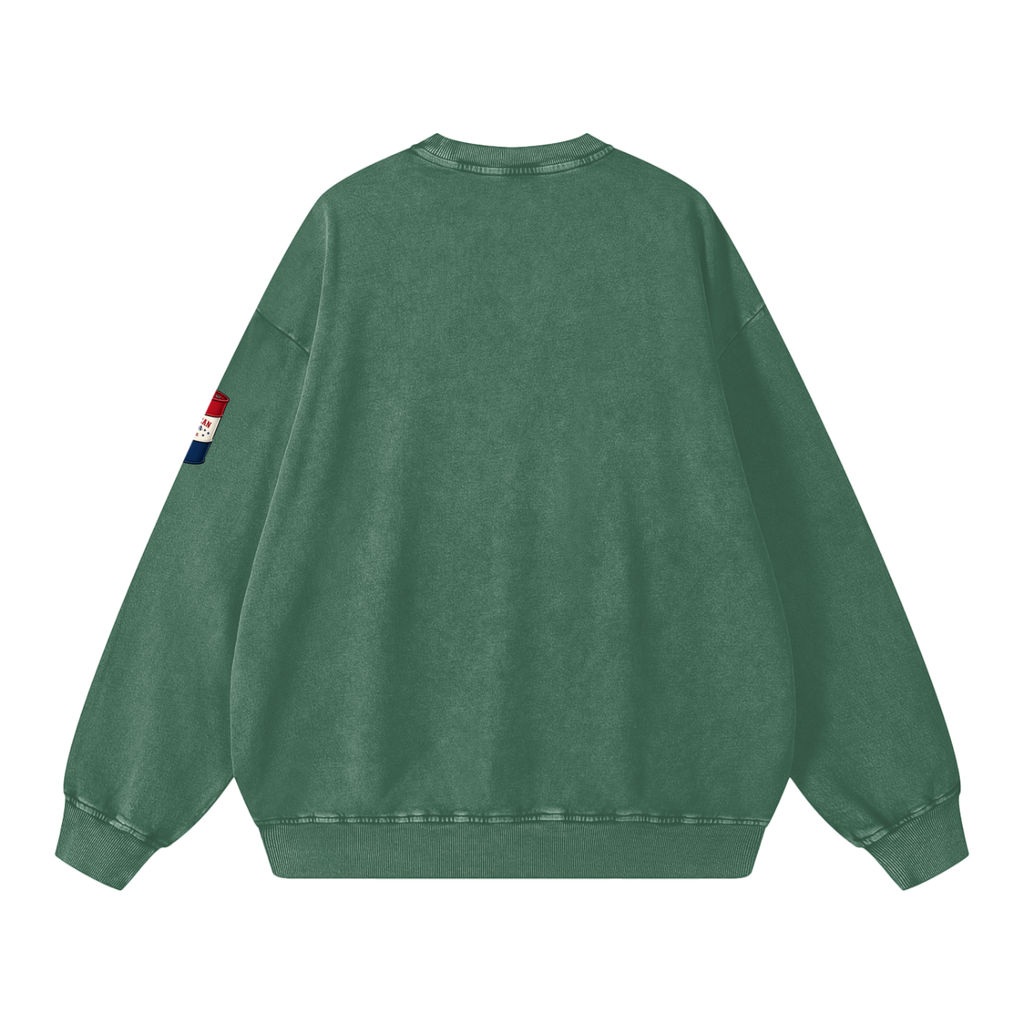 Kindness Snow Washed Oversized Sweatshirt
