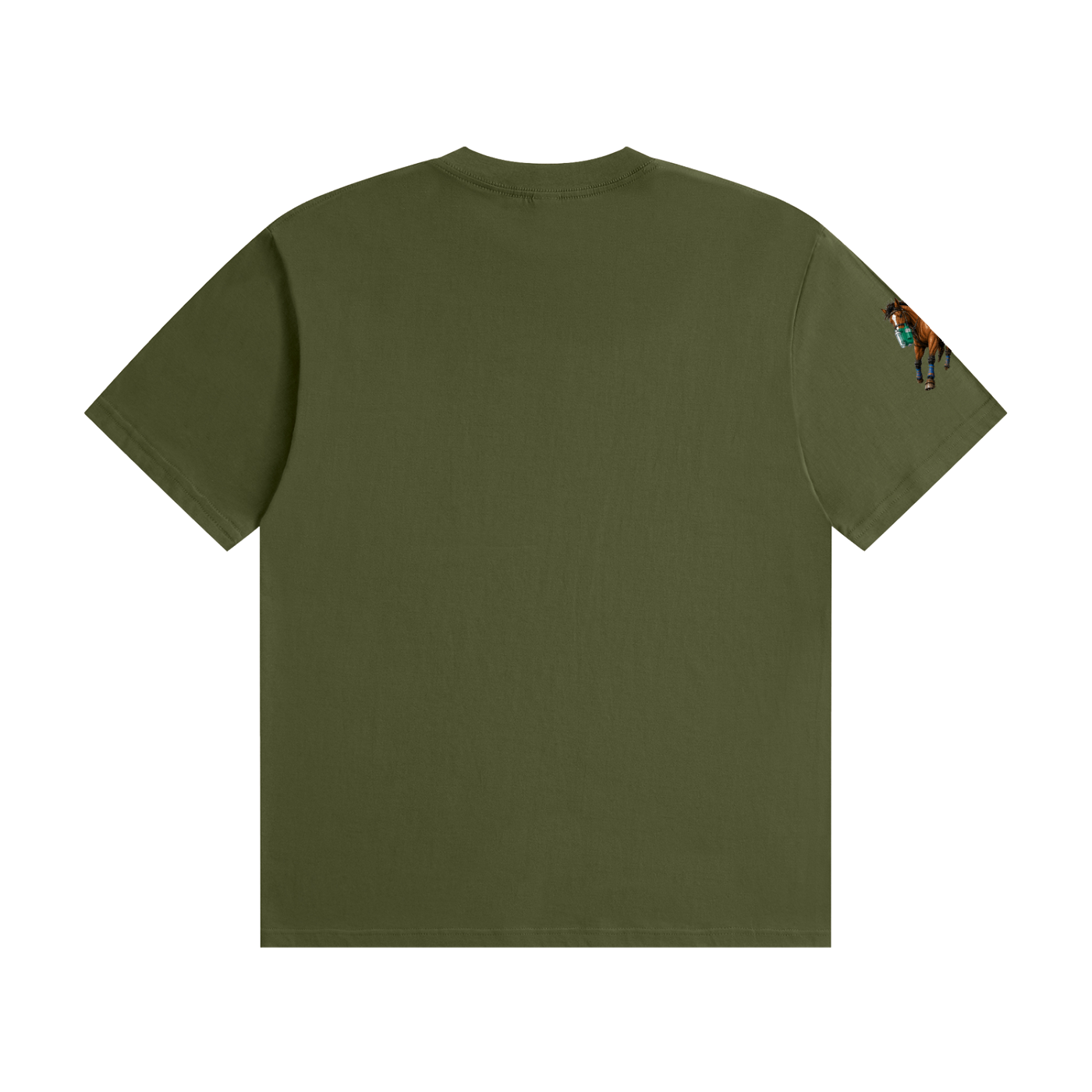 FAST HORSE Unisex Seamless Cotton T-Shirt
