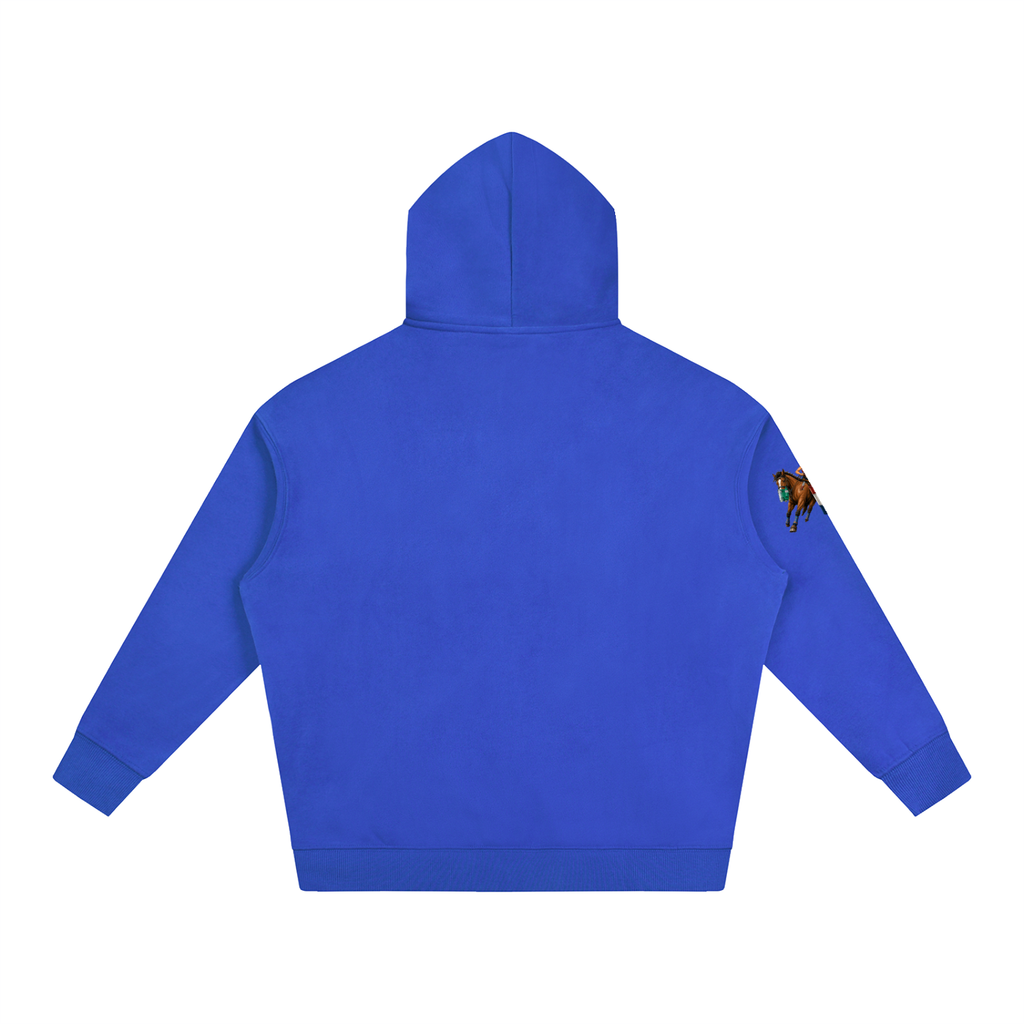 FAST HORSE Oversize Fleeced Hoodie