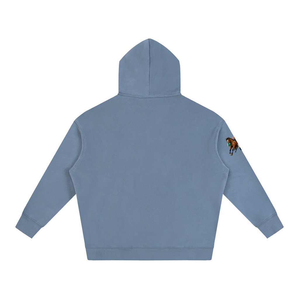 FAST HORSE Oversize Fleeced Hoodie