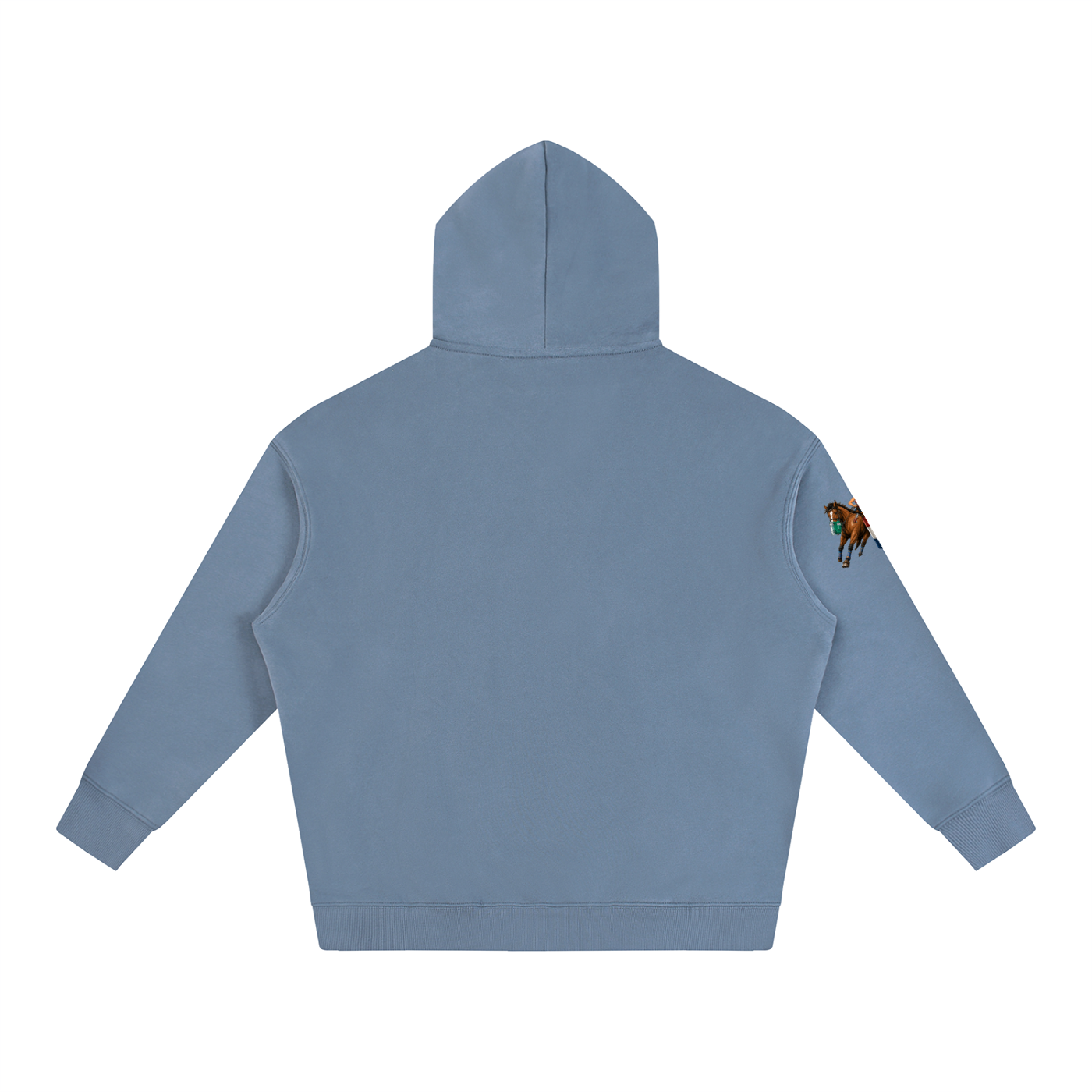 FAST HORSE Oversize Fleeced Hoodie