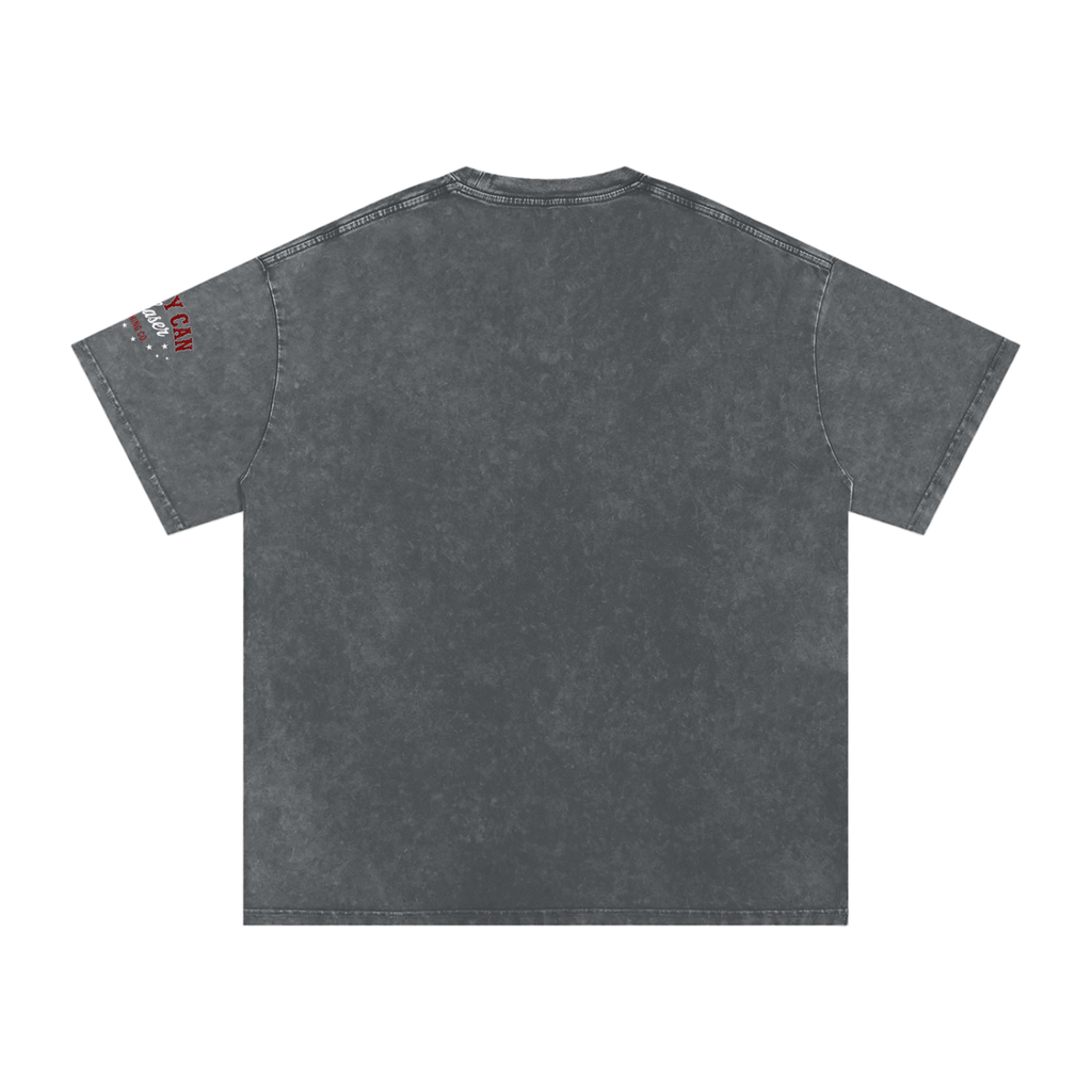 Barrel Betty Snow Washed Oversized Cotton T-Shirt
