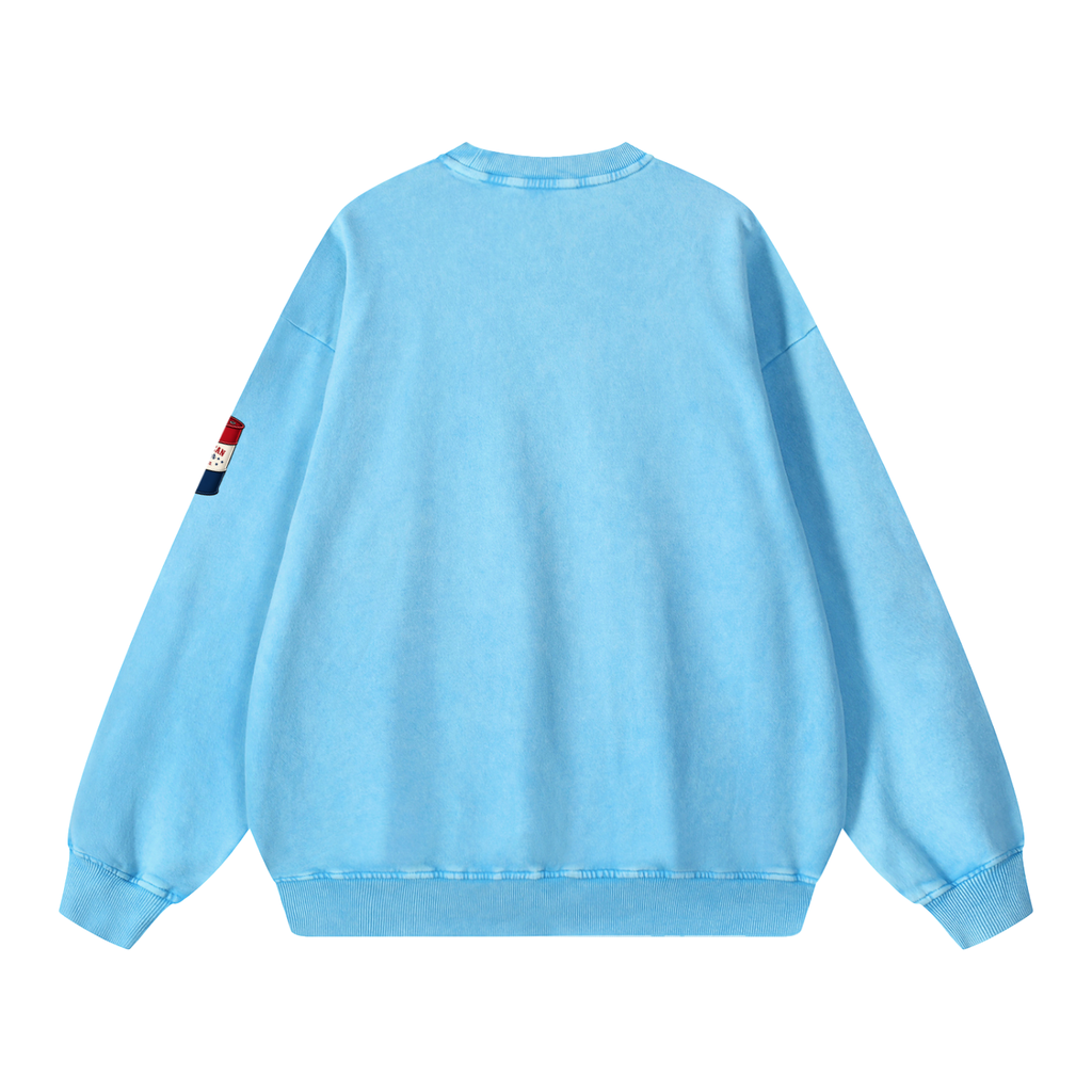 Kindness Snow Washed Oversized Sweatshirt