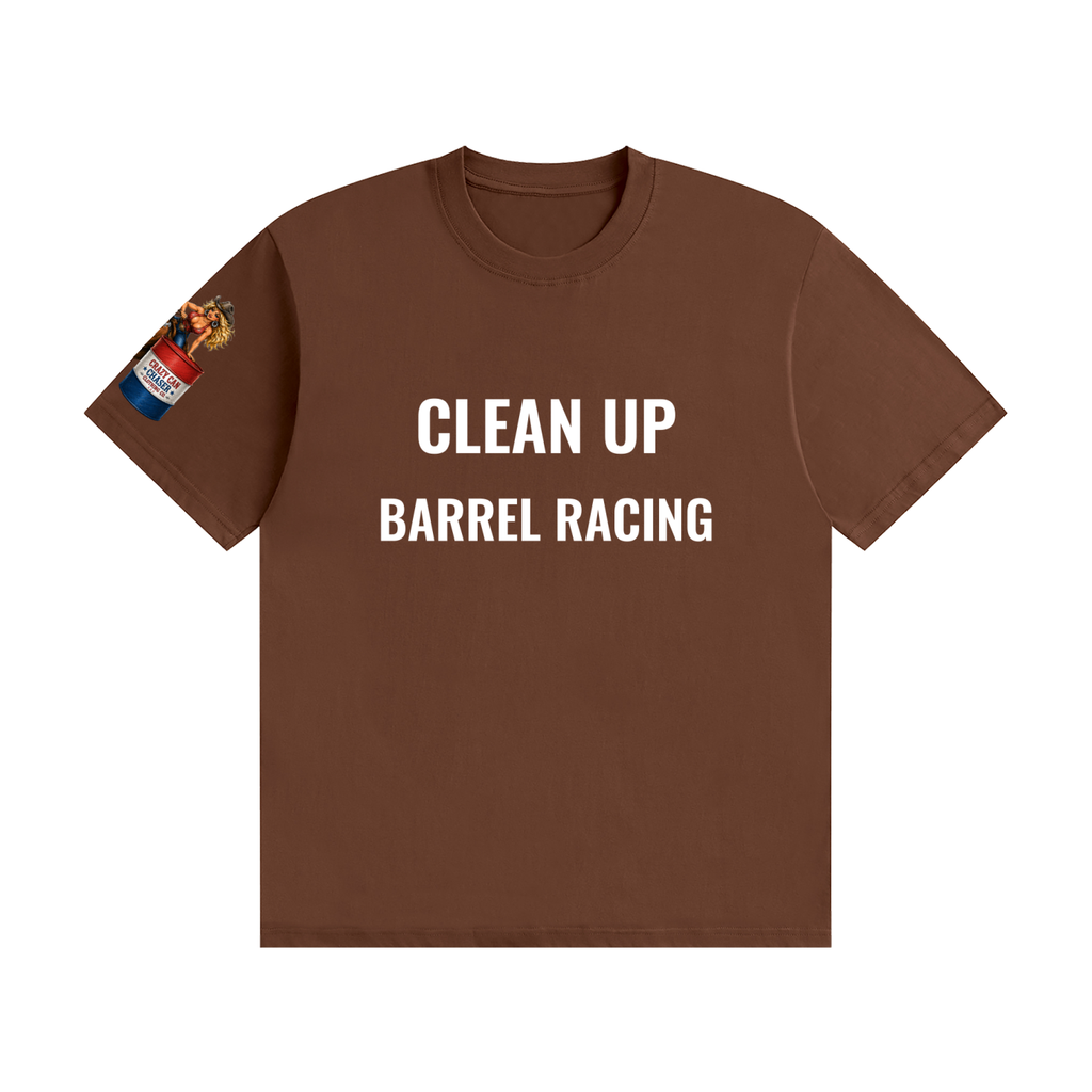 CLEAN IT UP Unisex Seamless Cotton T-Shirt