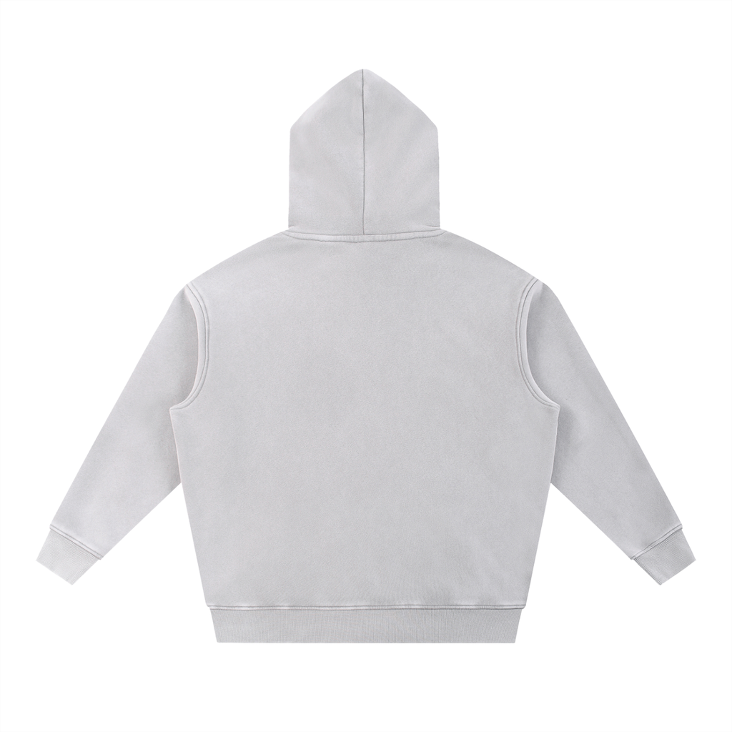 Ask Me How Fast Snow Wash Fleece Oversize Hoodie