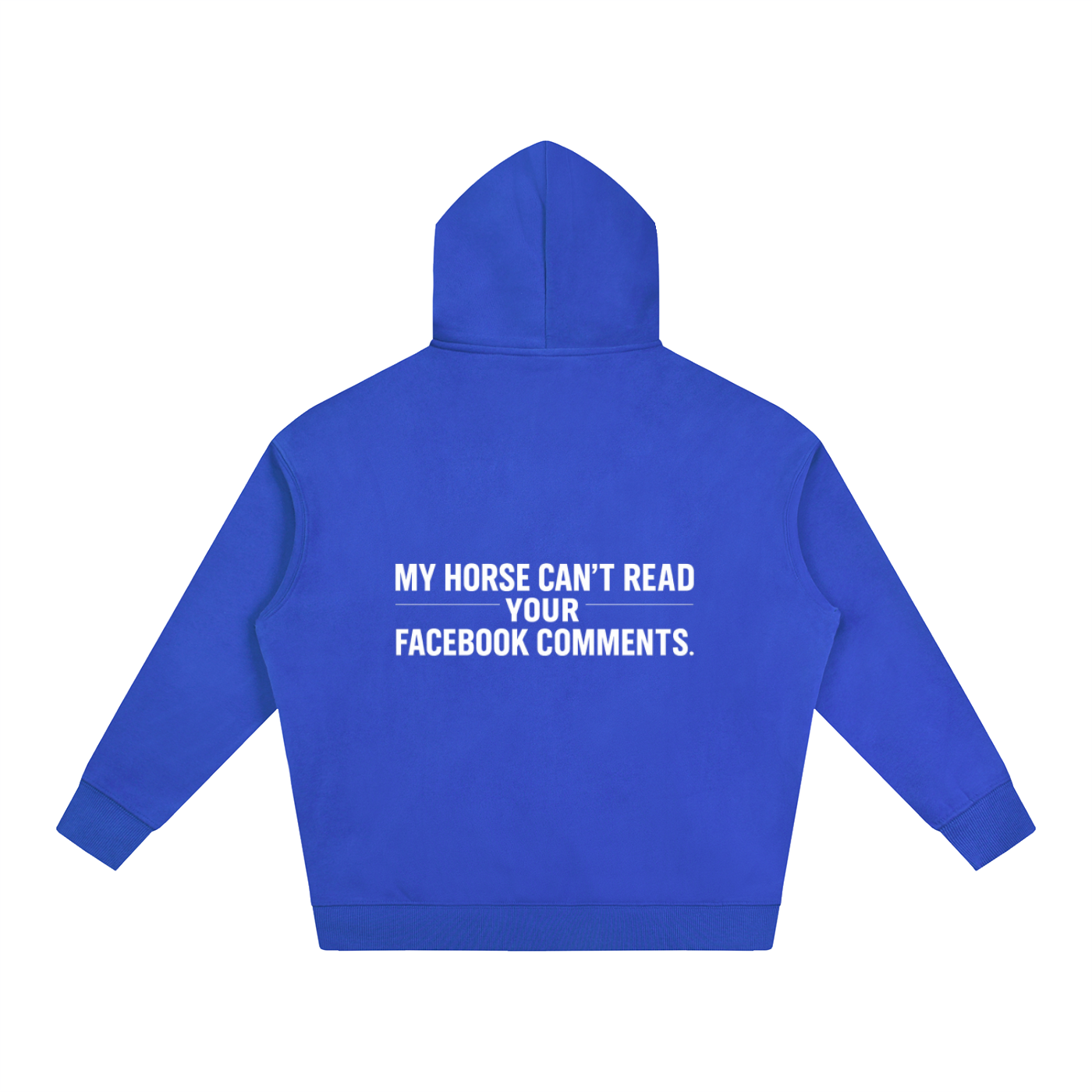 My Horse Can't Read Hoodie
