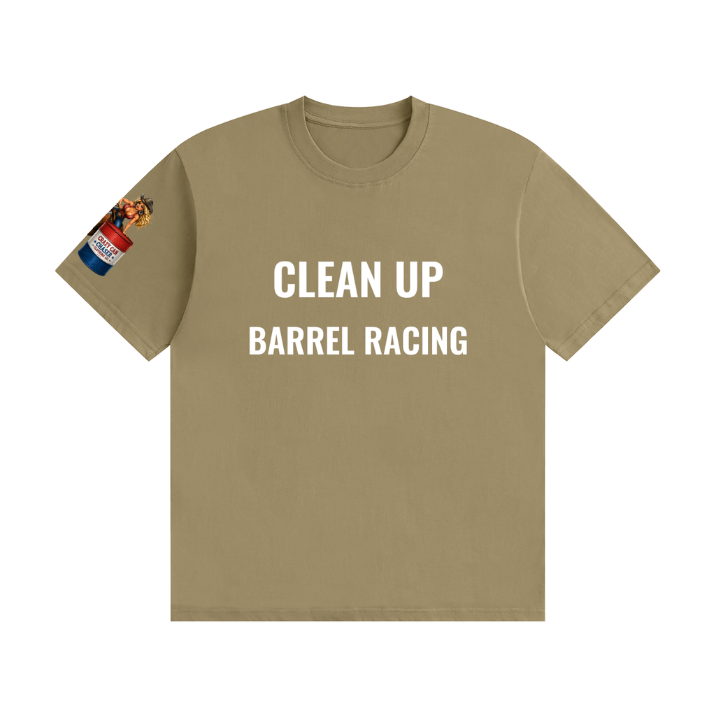 CLEAN IT UP Unisex Seamless Cotton T-Shirt