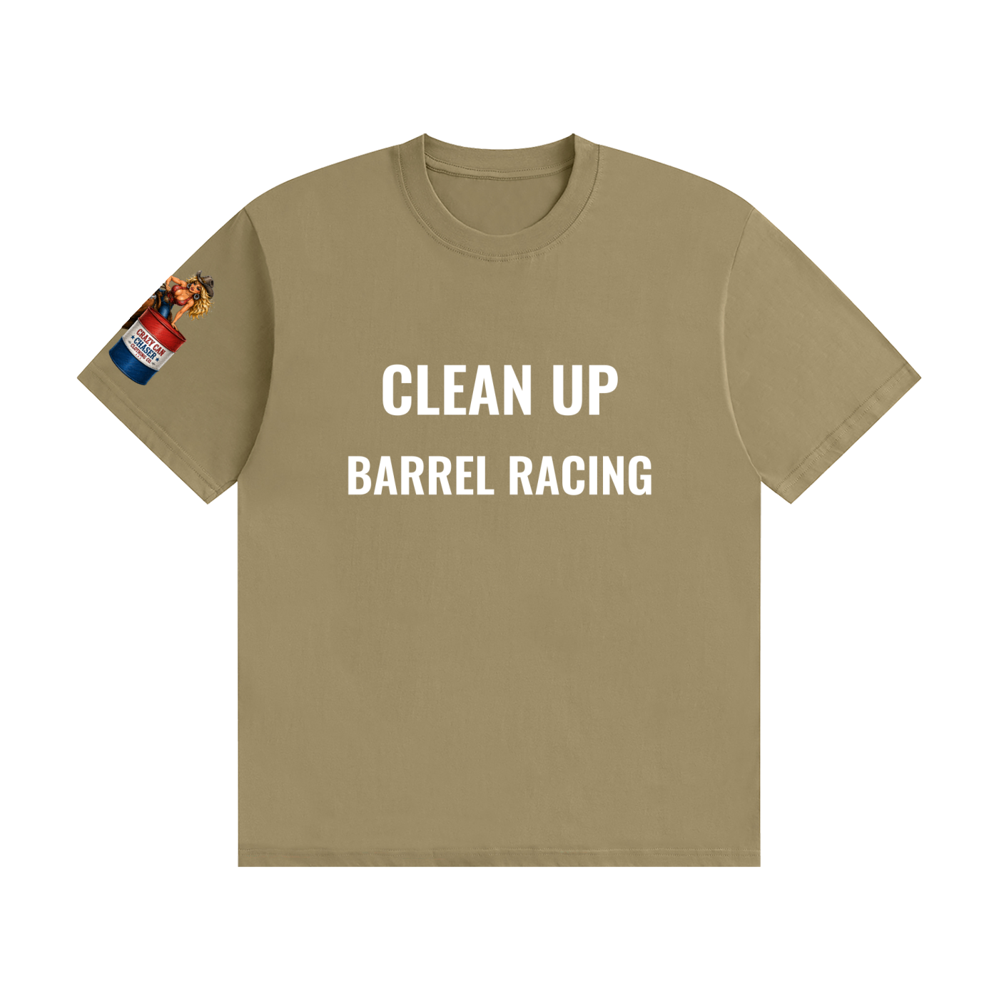 CLEAN IT UP Unisex Seamless Cotton T-Shirt