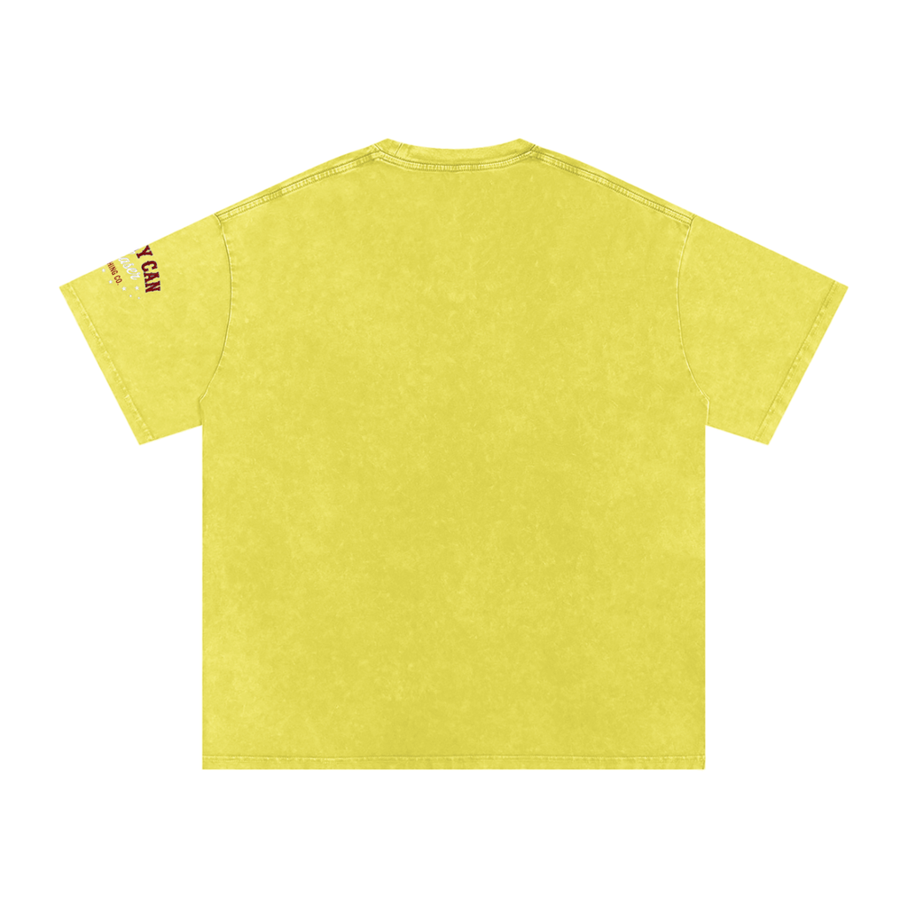 Barrel Betty Snow Washed Oversized Cotton T-Shirt