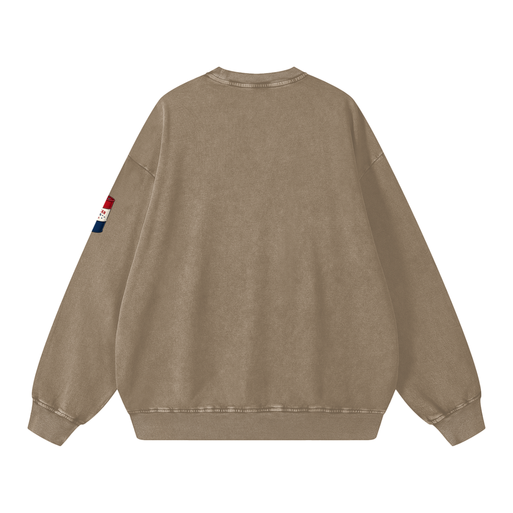 Kindness Snow Washed Oversized Sweatshirt