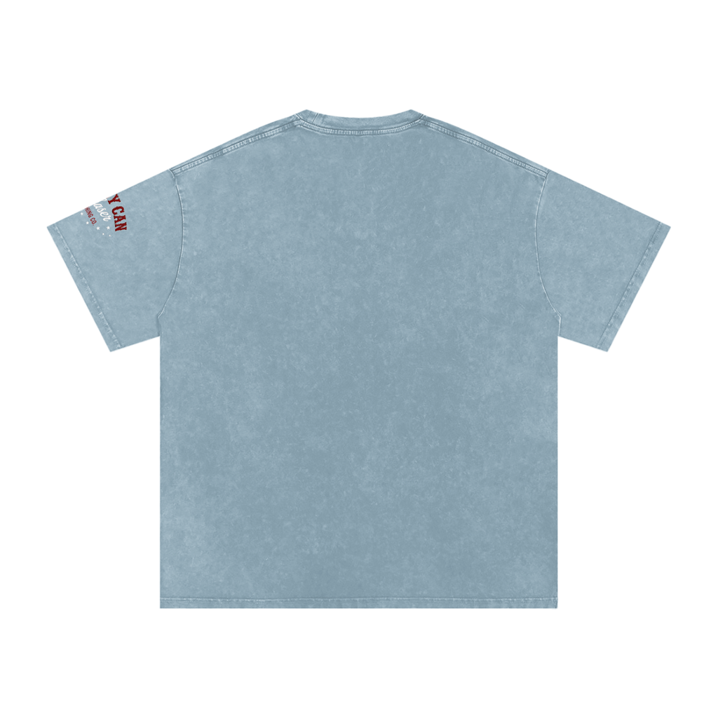 Barrel Betty Snow Washed Oversized Cotton T-Shirt