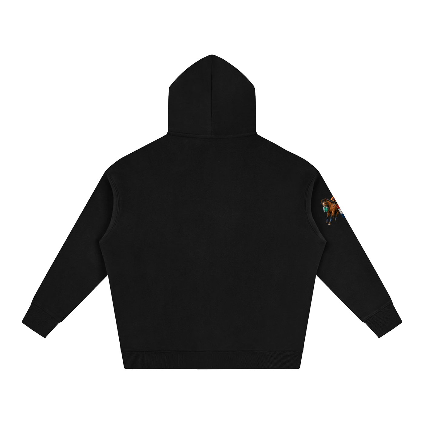 CLEAN IT UP Oversize Fleeced Hoodie