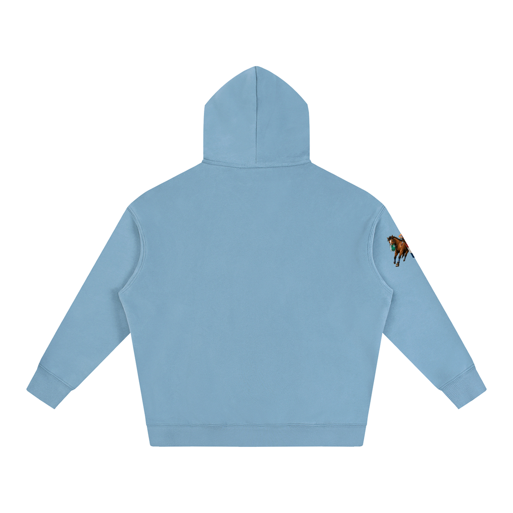 FAST HORSE Oversize Fleeced Hoodie